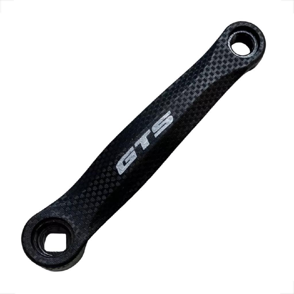 Pedivela Pe De Vela Gts Tipo Shimano Envelopado Carbono 170mm 42 34 24 Engrenagem Ponta Quadrada