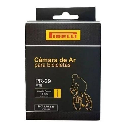 Câmara De Ar Pirelli Aro 29 Presta 48MM Bico Fino