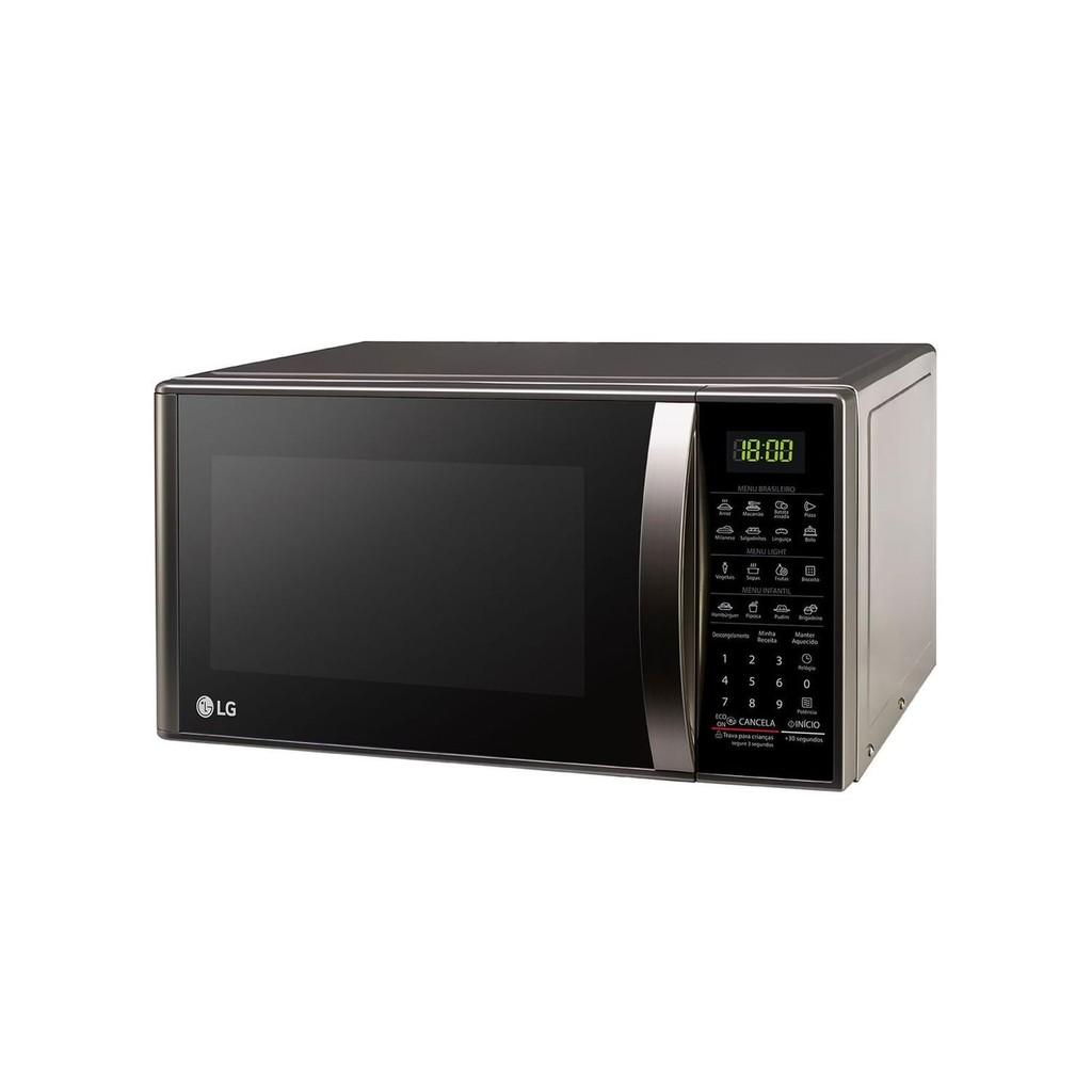 Forno Micro-ondas Lg Com Função Manter Aquecido E Limpa Fácil Prata