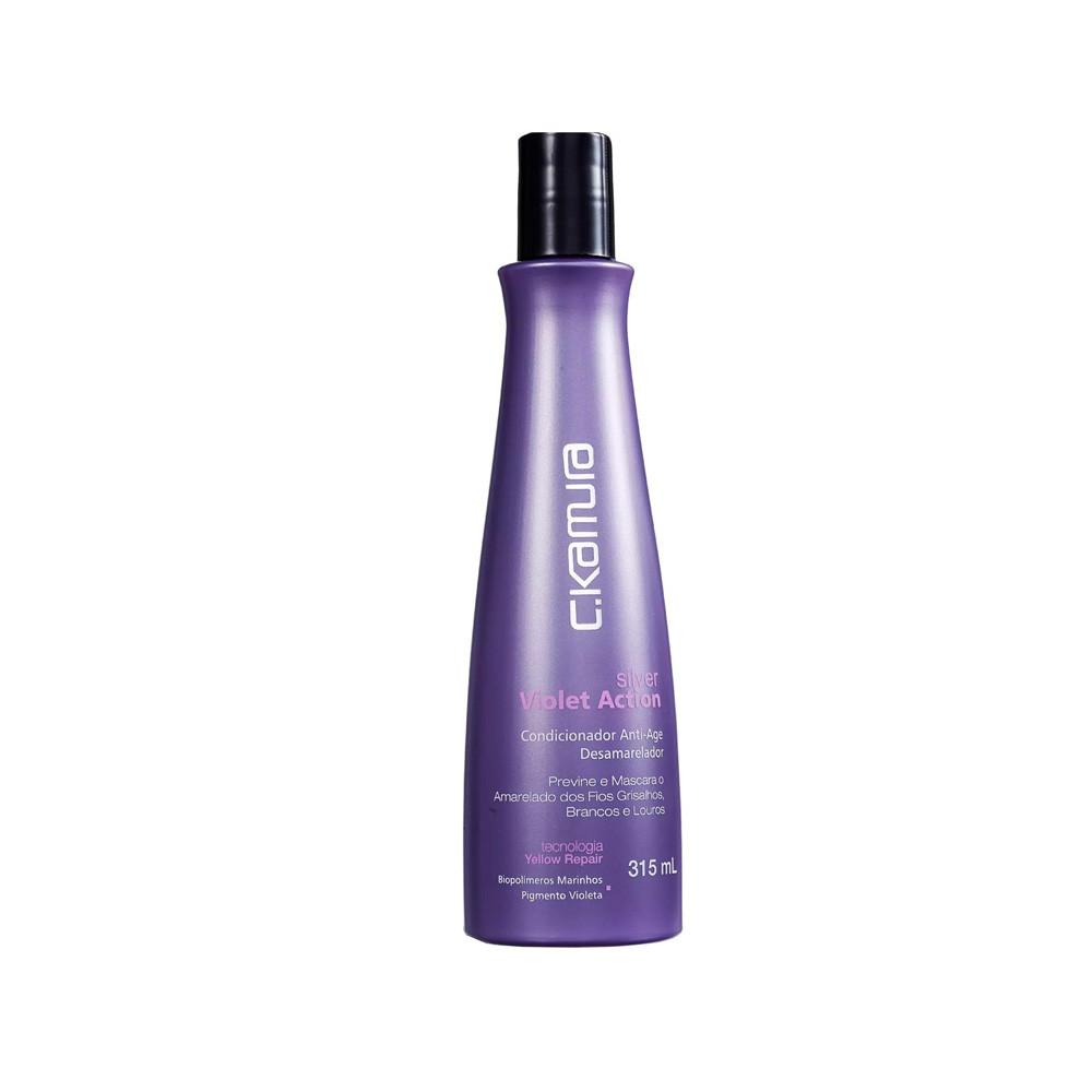 Condicionador Violet Action Silver Ckamura Desamarelador 315ml