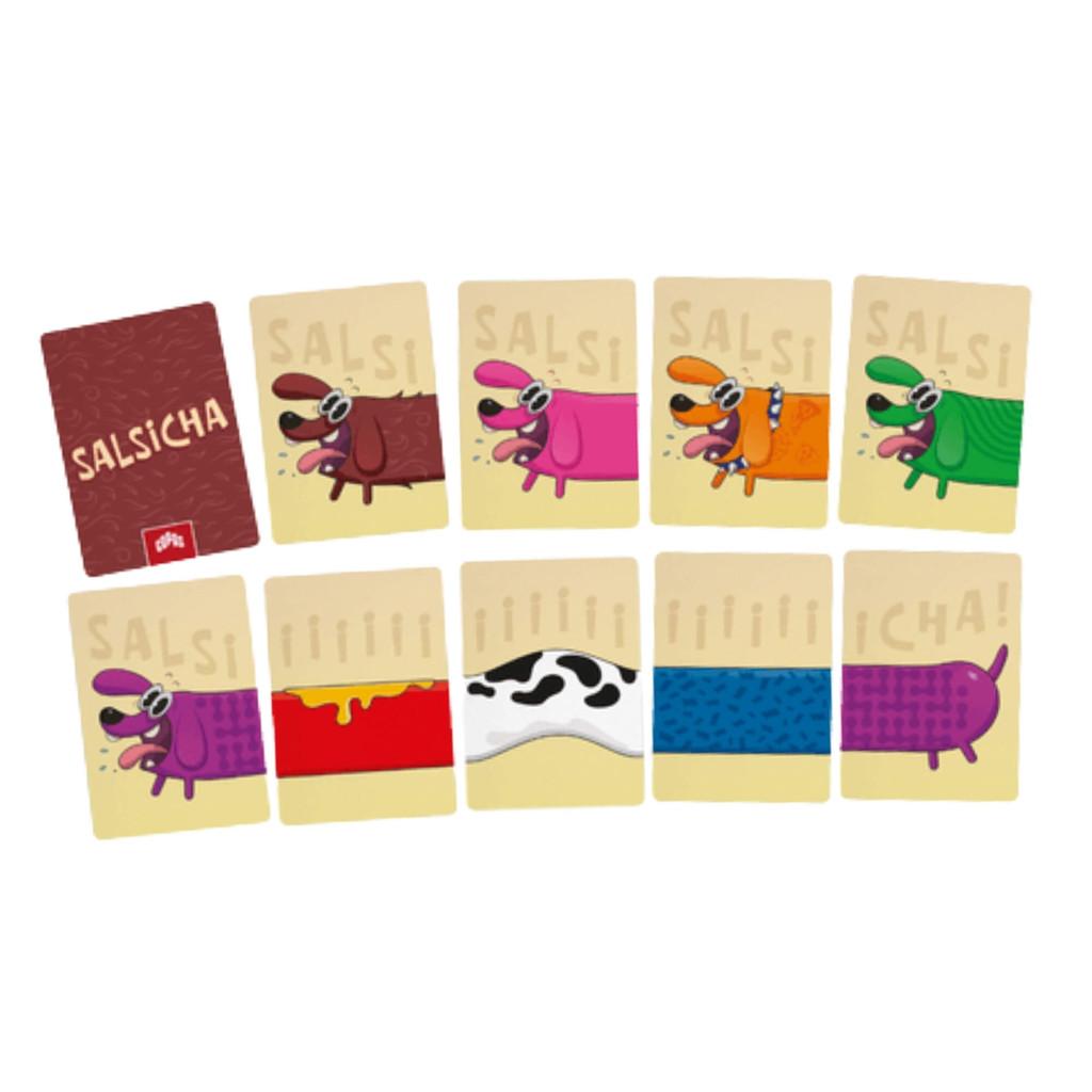 Jogo De Cartas Infantil Salsicha 1 A 5 Jogadores Copag