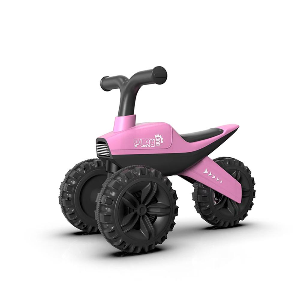 Moto De Equilíbrio Triciclo Infantil Luz Som 3 Rodas Kababy