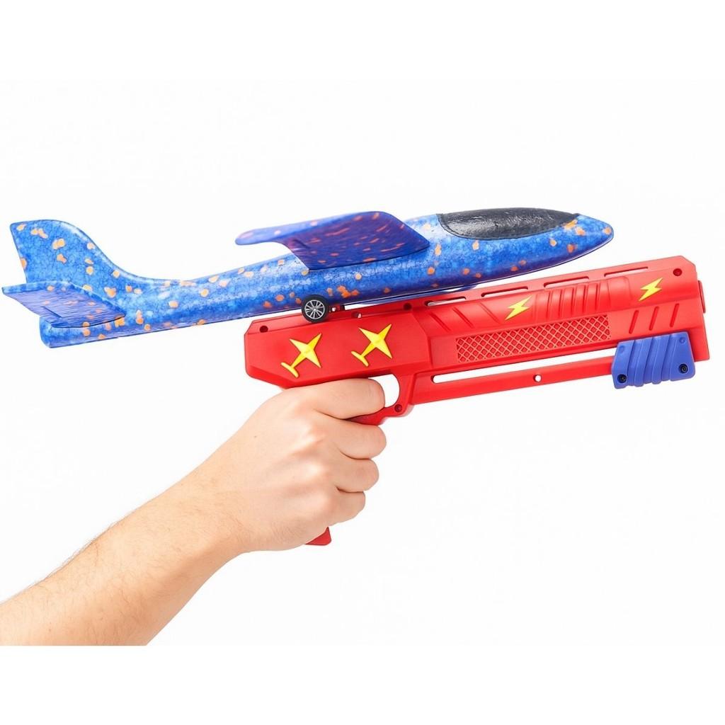 Avião Com Lançador Vermelho - Castela