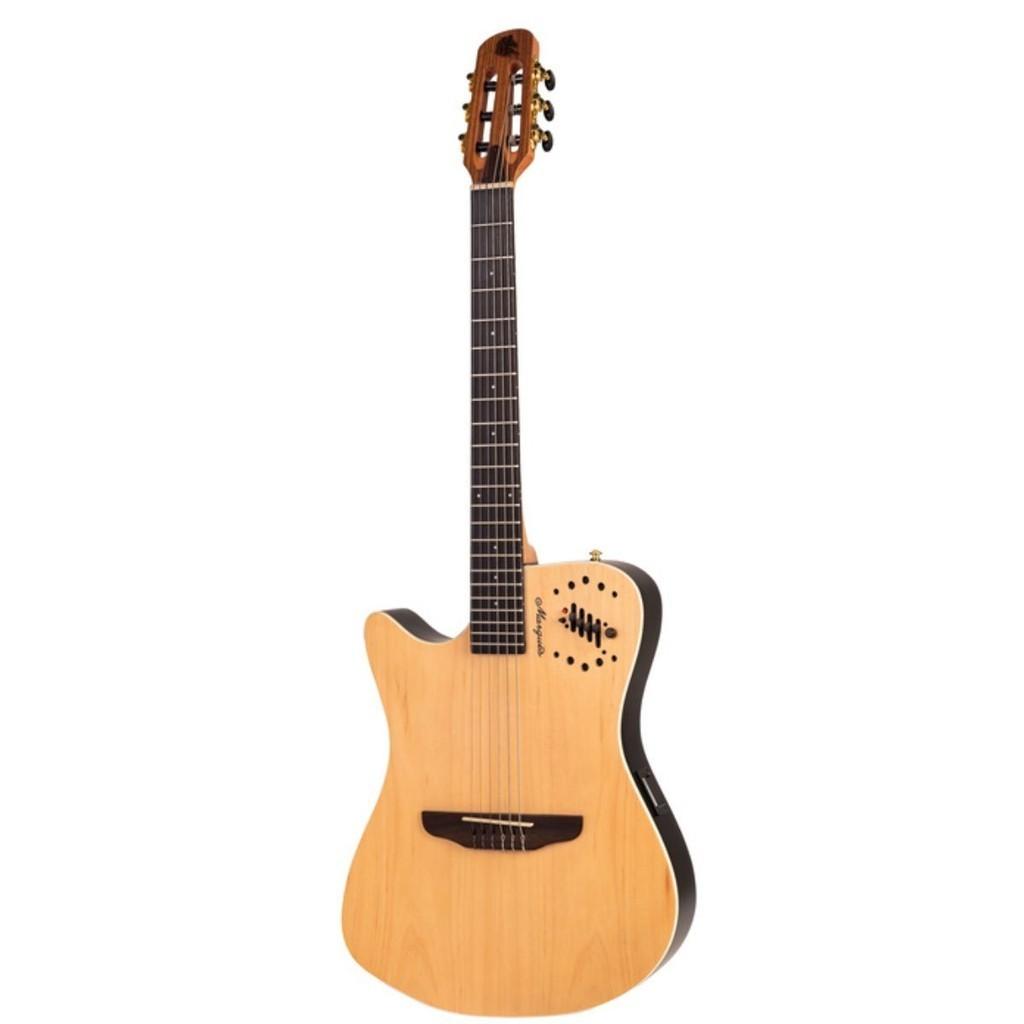 Violão Flat Eletroacústico Nylon Marquês Vn-12 Canhoto
