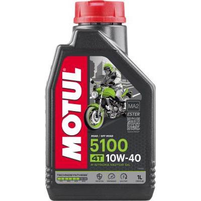 Óleo Para Motor De Moto Motul 5100 10w-40 4t 1l Motul