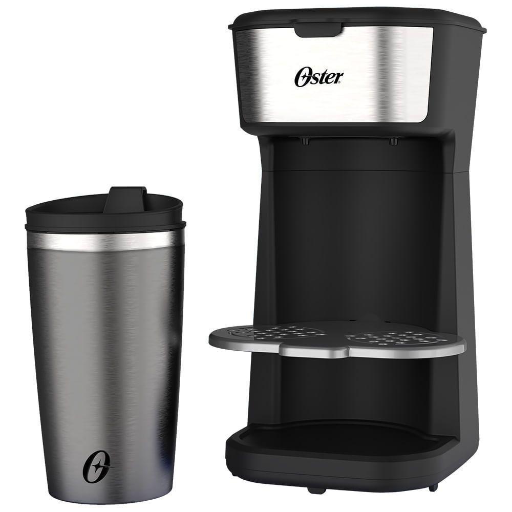 Cafeteira Oster 2day Inox 2 Em 1 Com Copo Térmico 220V