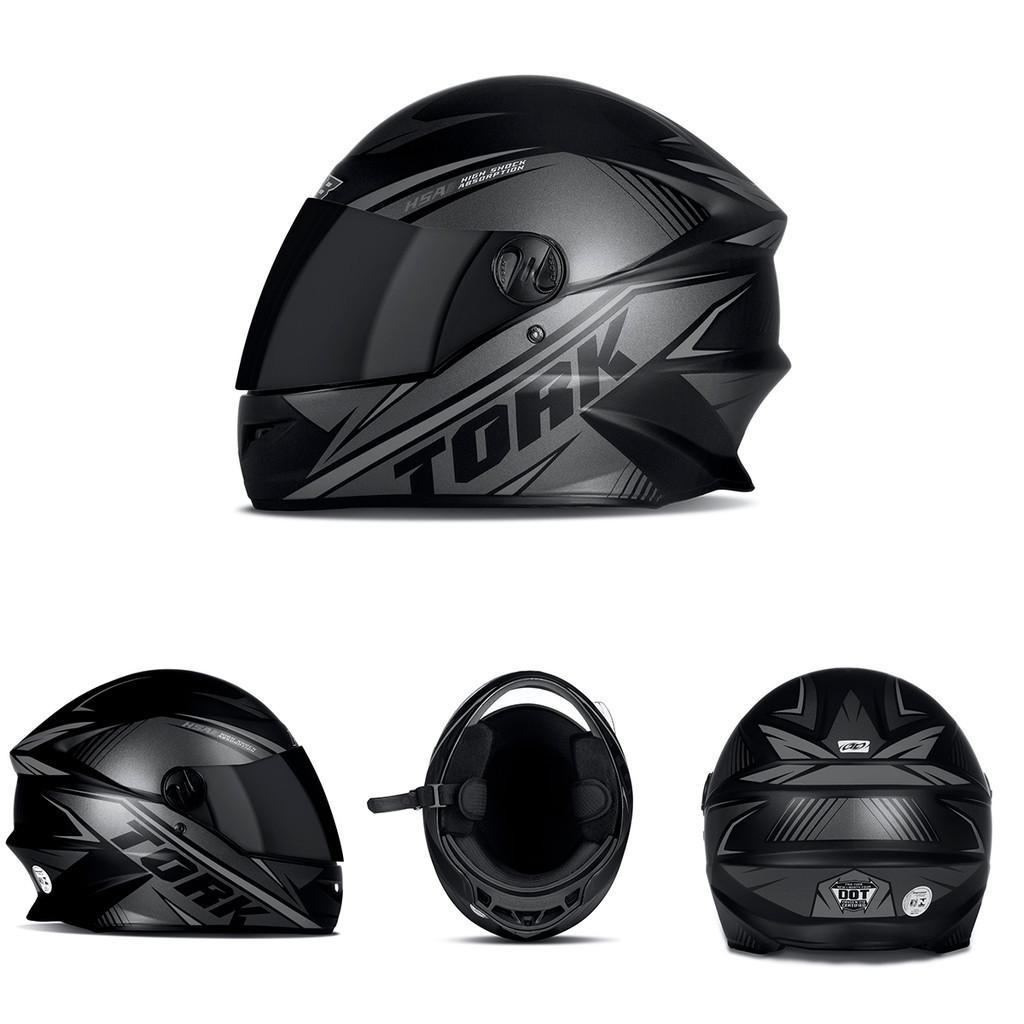 Capacete PRO Tork R8 Viseira Fumê Fechado Diversas Cores Feminino Masculino Diversos Tamanhos