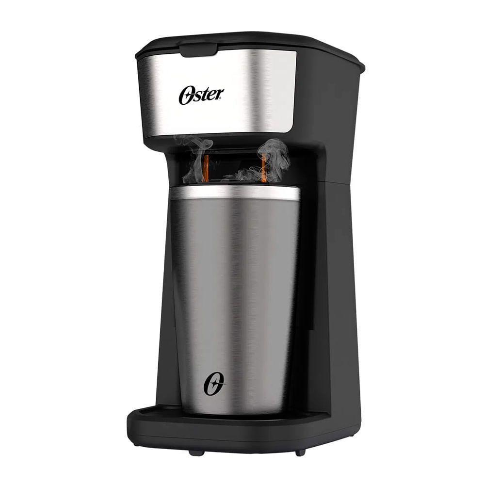 Cafeteira Oster 2day Inox 2 Em 1 Com Copo Térmico 110V