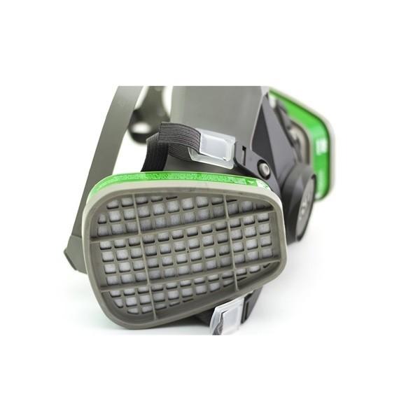 Mascara 3M 6200 Com Filtros 6004 Para Amonia E Metilamina