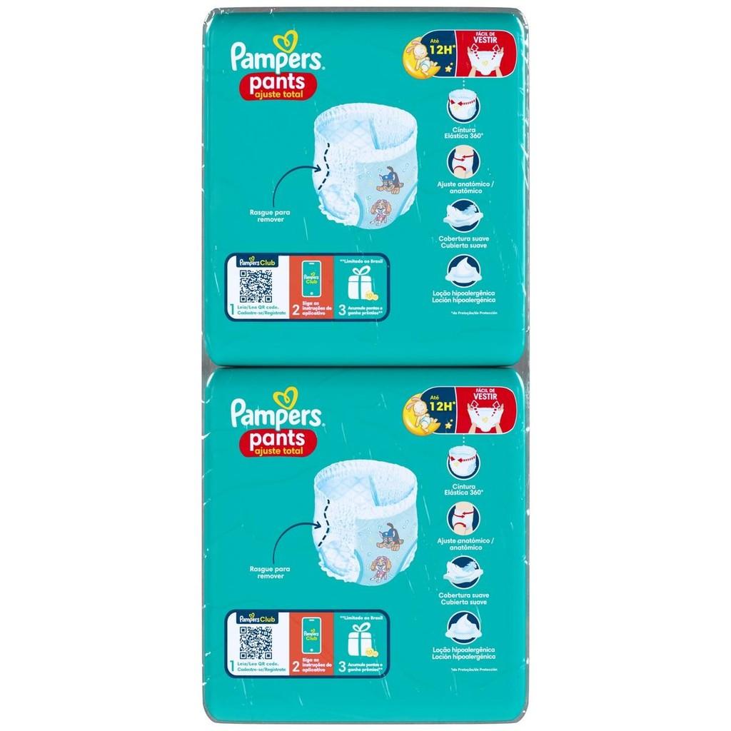 Fralda Pampers Pants Ajuste Total Topíssima Xxxg Com 108un