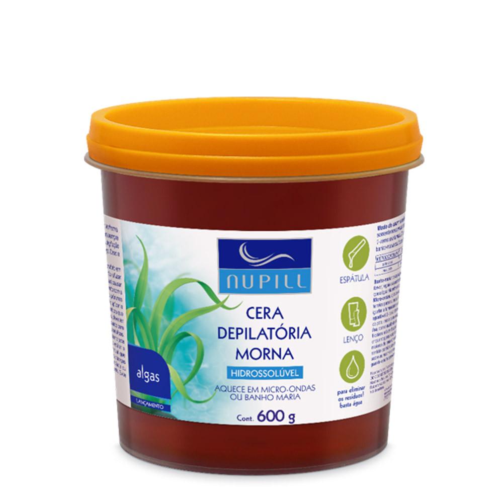 Cera Depilatória Algas Nupill 600g
