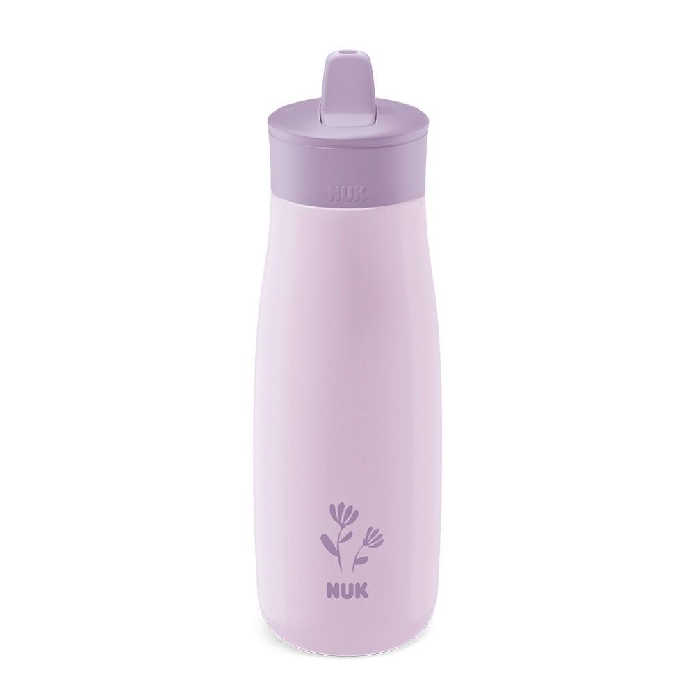 Copo De Treinamento Infantil Mini-me Flip Inox Lilás - Nuk