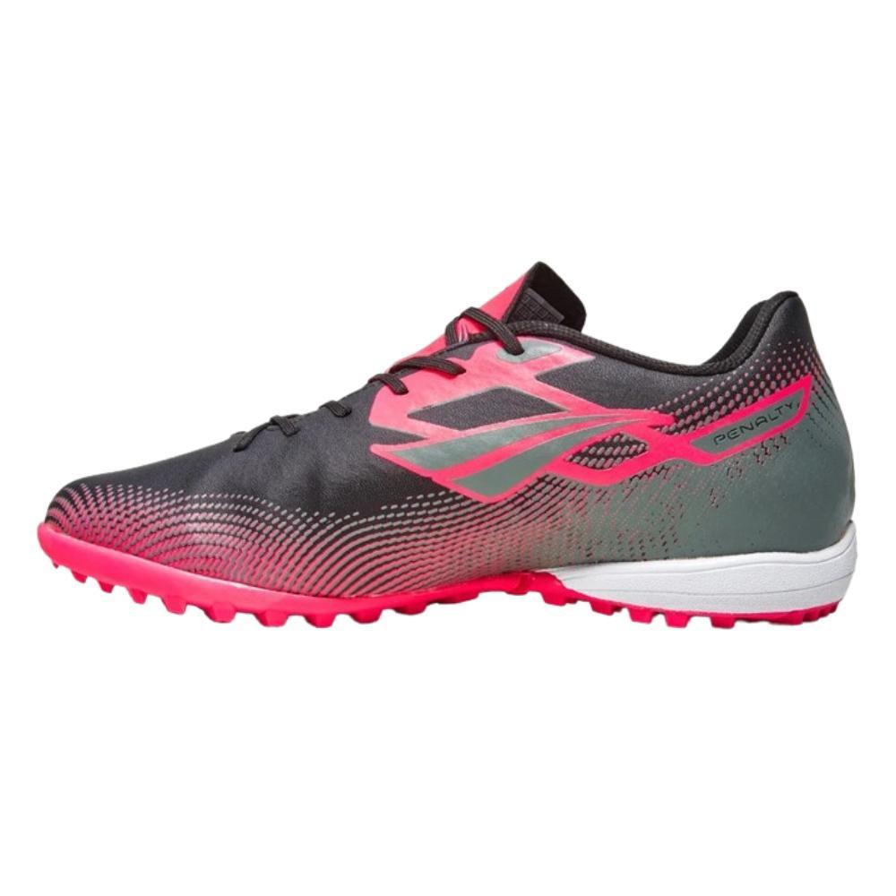 Chuteira Penalty Society Digital Y-1 Preto-branco-pink