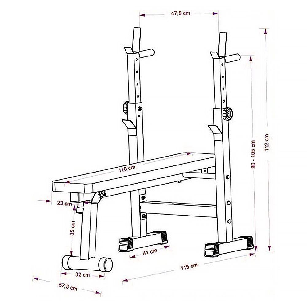 Banco De Supino Gallant Elite X (gbs1h01a-pt)