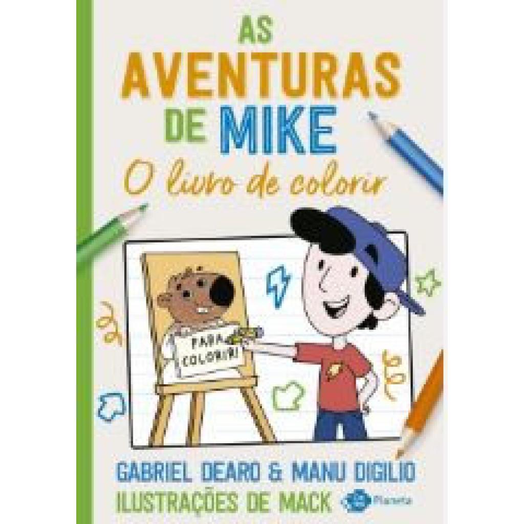 As Aventuras De Mike O Livro De Colorir