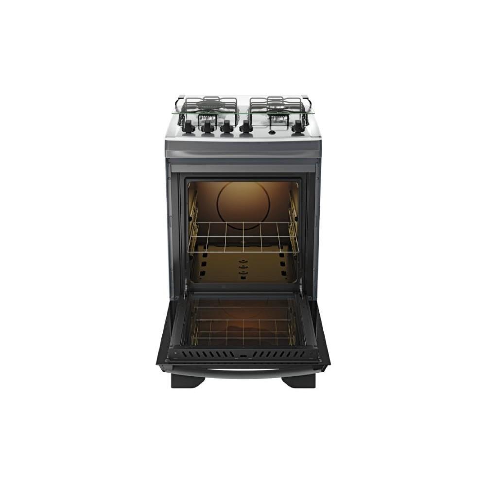 Fogão Dako Supreme 4 Bocas Titanium Grande Forno 60L Acendimento Automático Limpa Fácil Uso Família