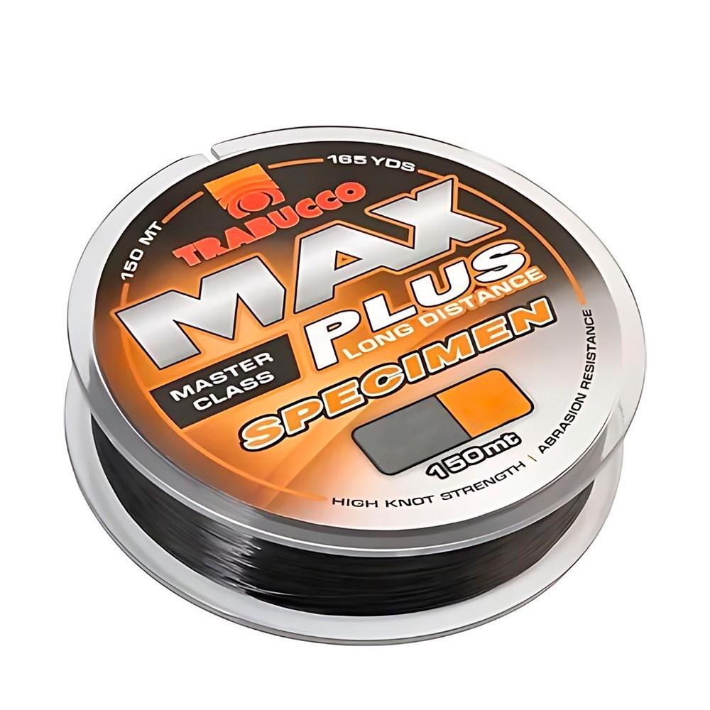 Linha Mono Specimen MAX PLUS Preta 150mts - Trabucco