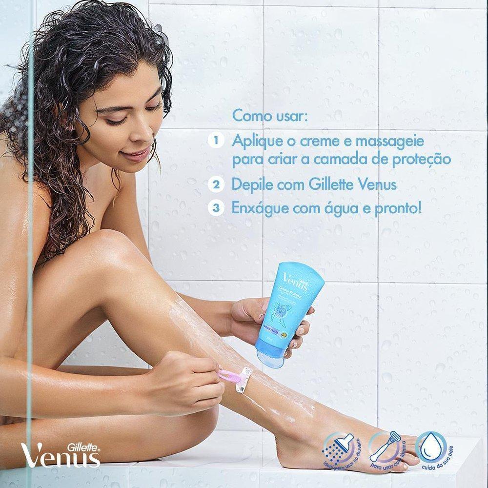 Creme Para Depilação Gillette Venus Suavidade E Maciez 150ml