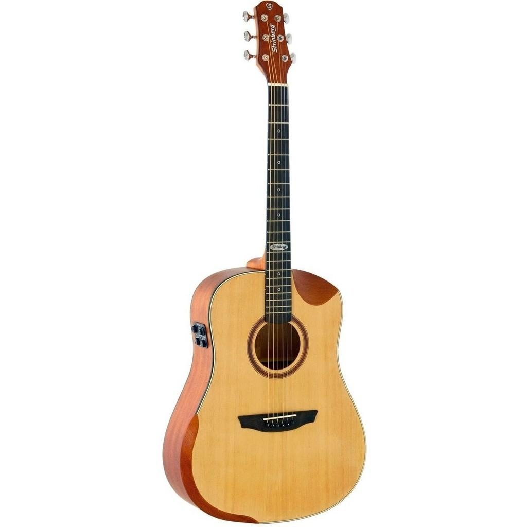 Kit Violão Strinberg Sd301hcr Black Galaxy Natural Satin