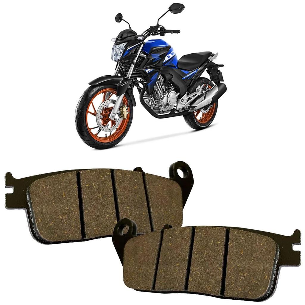 Pastilha Freio Moto Dianteiro Cb Twister Vt125 Nakata Pm115