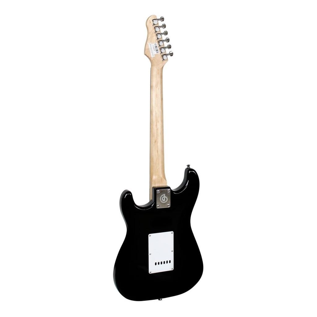 Guitarra Giannini G-100 Bk/wh Strato 3 Single Kit Capa Cabo