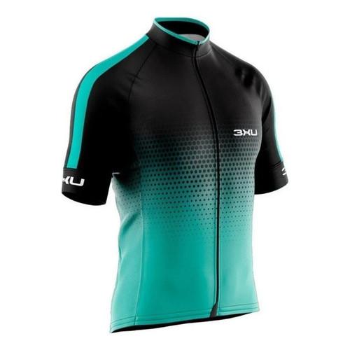 Camiseta Masculina Ciclismo Refactor 3xu Huracan - Azul