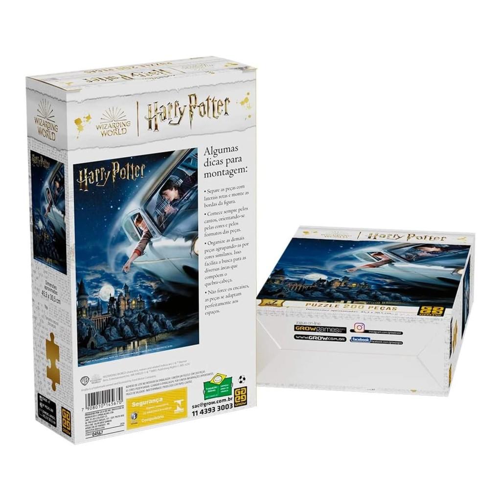 Quebra-cabeça Harry Potter 200 Peças Grow