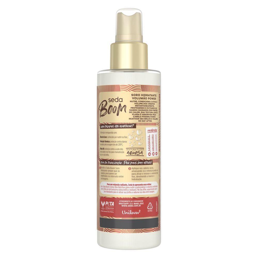 Soro Hidratante Day After Seda Boom Volumão Power 200ml