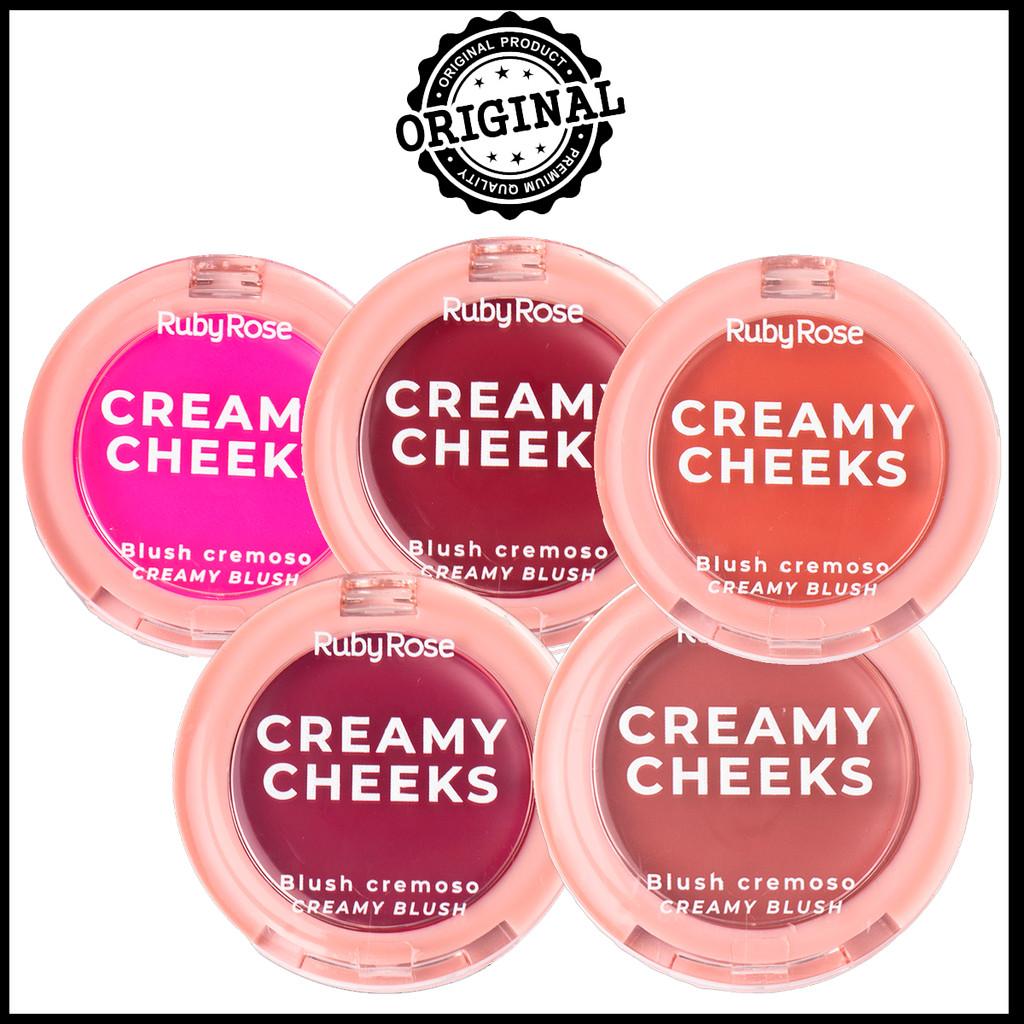 Blush Cremoso Ruby Rose Creamy Cheeks Hbm02