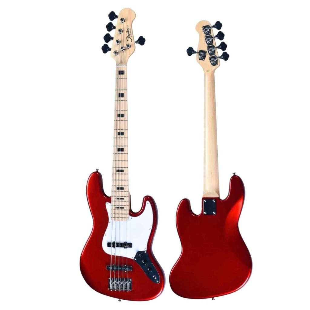 Baixo 5 Cordas Shelter Jazz Bass Shjb755 PRO