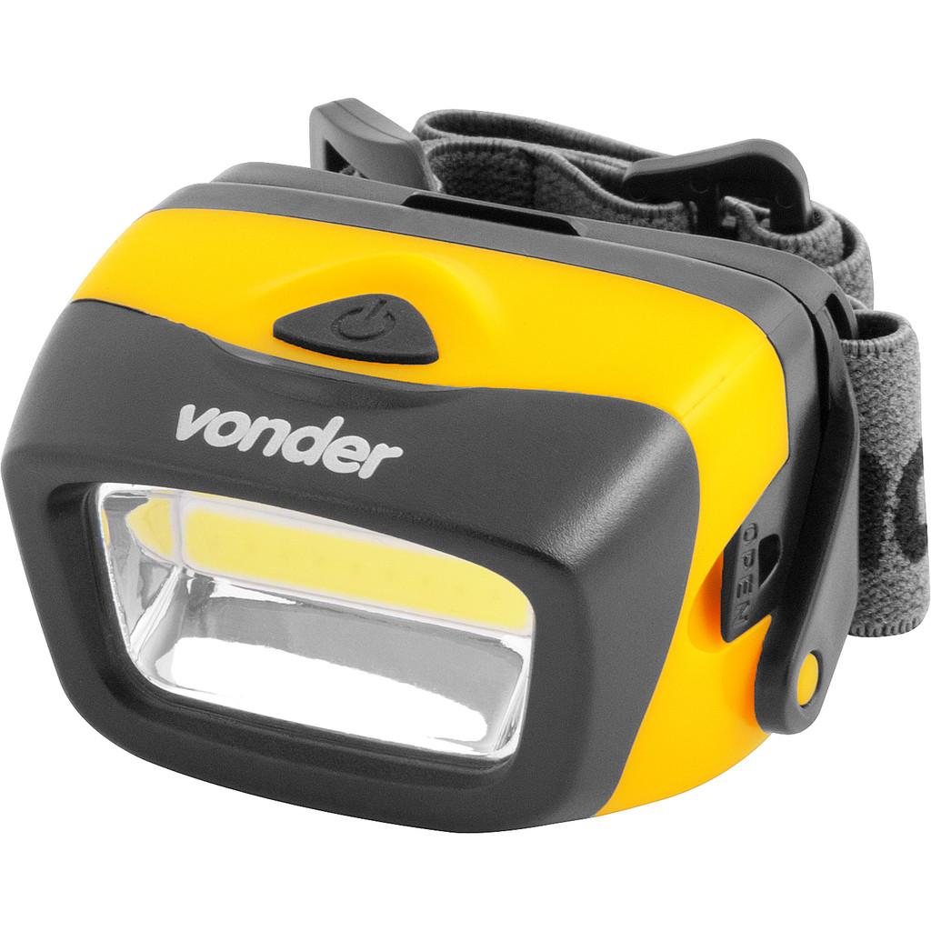 Lanterna De Cabeça LED Cob Vonder 120 Lumens Ajustável Luz Forte Resistente Profissional Oferta