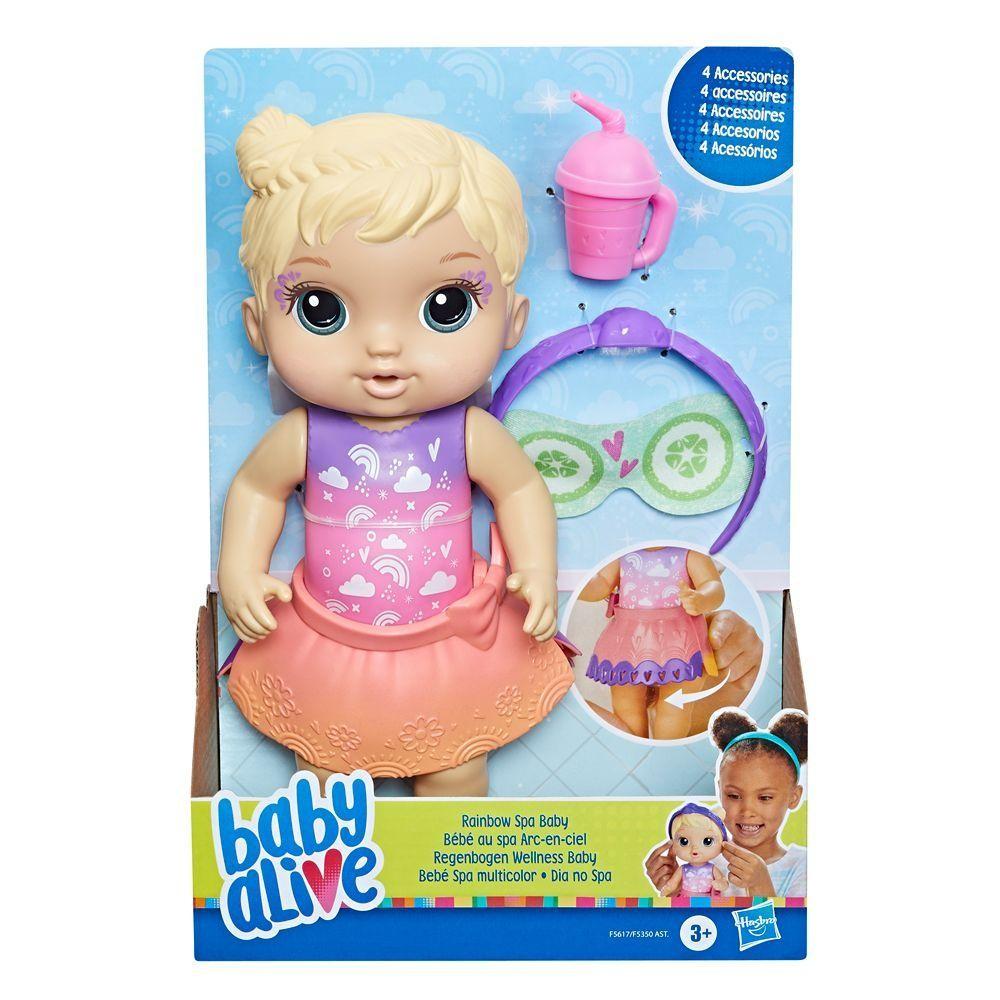 Baby Alive Dia De Spa Loira - Hasbro