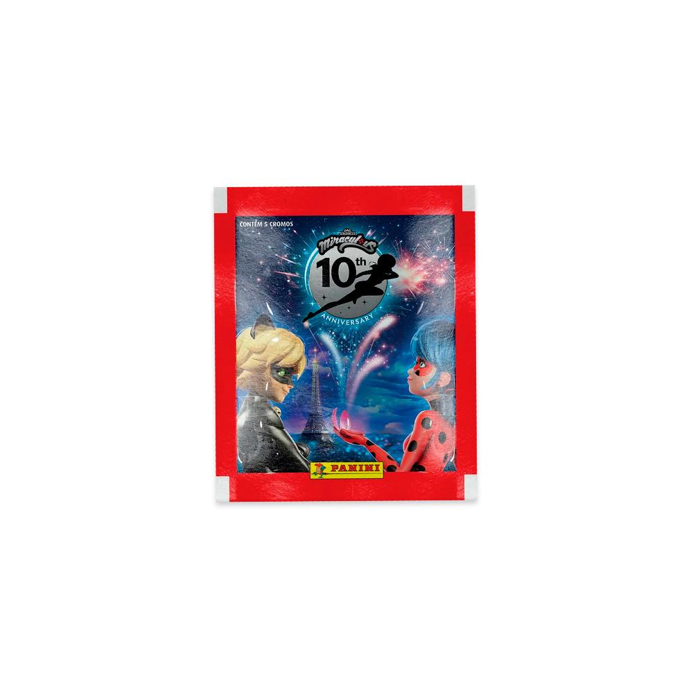Ladybug 2025 - Contém 10 Envelopes (50 Figurinhas) - Novo