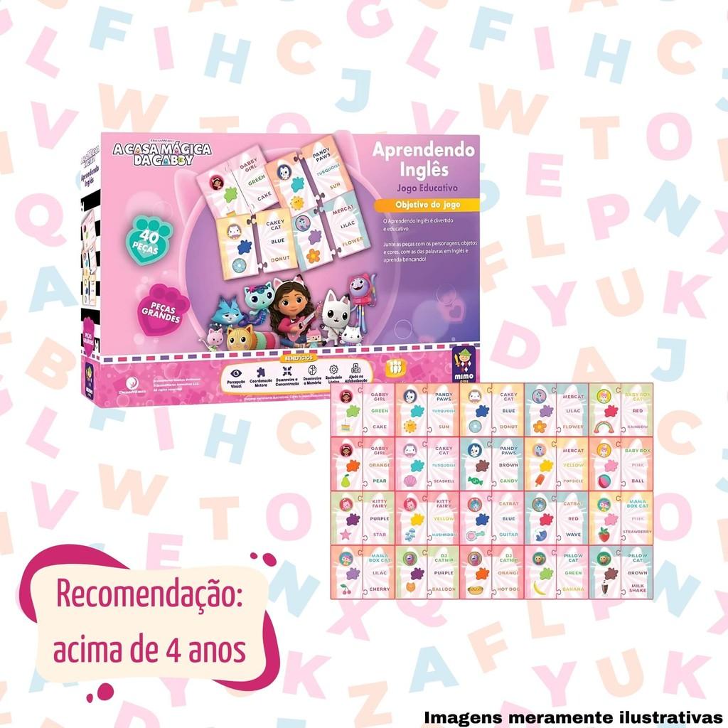 Jogo Educativo Unitário Desenvolvimento Infantil Gabby Mimo Toys