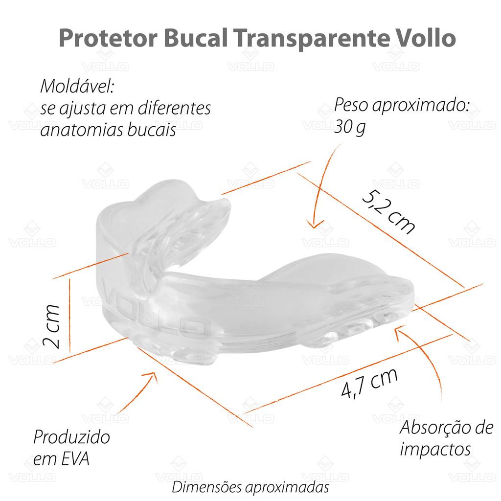 Protetor Bucal Transparente Vollo