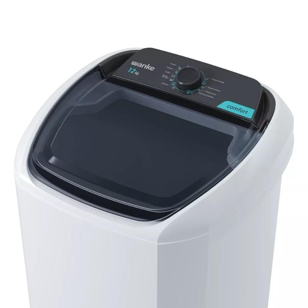 Tanquinho De Lavar Roupa 12kg Wanke Comfort Semiautomática Branco 220V