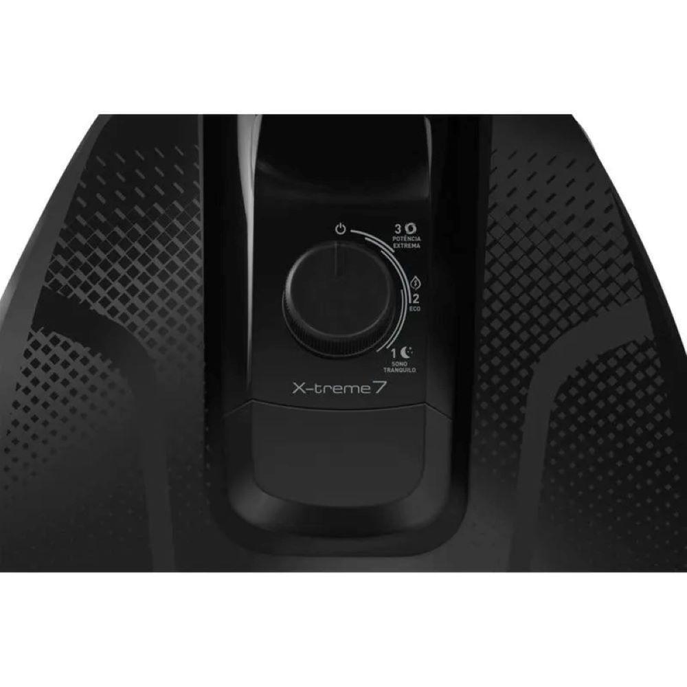 Ventilador De Mesa Arno VE70 X-treme 40CM 7 Pás Preto E Azul 220V