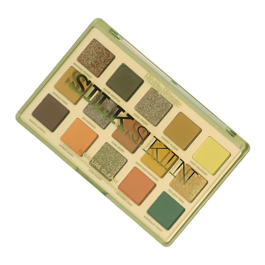 Paleta De Sombras Ruby Rose Silk Skin Nature Gleam Hbe2205