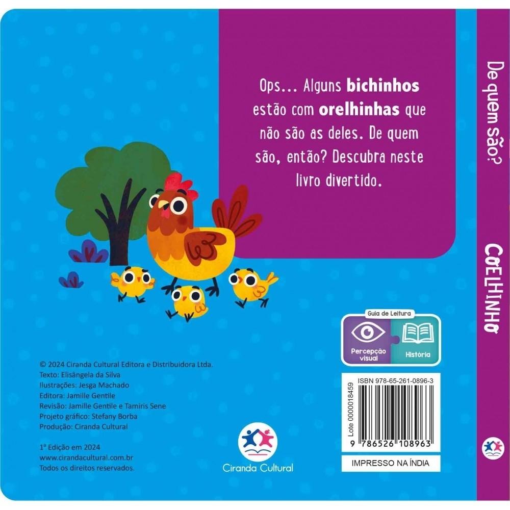Livro Cartonado Coelhinho