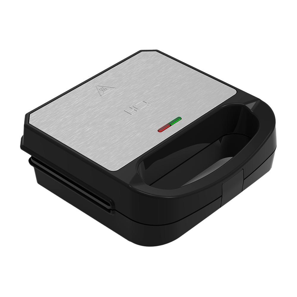 Sanduicheira E Grill Hq 750W Antiaderente Inox Hq-sg001 220V