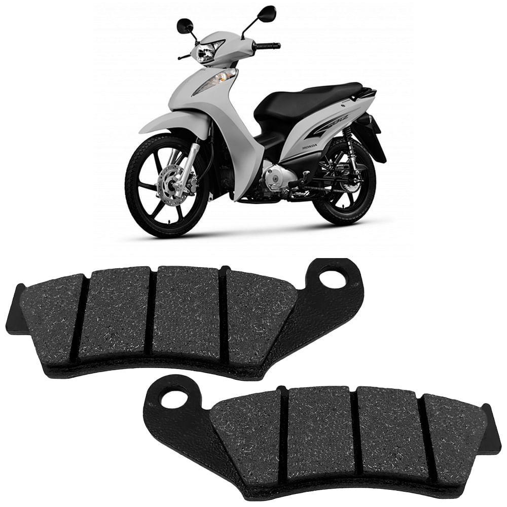 Pastilha Freio Moto Dianteiro Biz Xre NX4 Nakata Pm102
