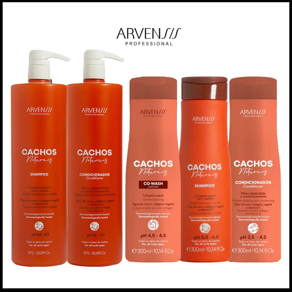Condicionar Shampoo Arvensis Cachos Naturais Tam 300ml 1lt
