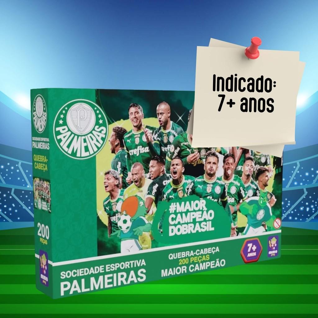 Quebra-cabeça Puzzle Coleção Palmeiras 200 Peças Mimo Toys