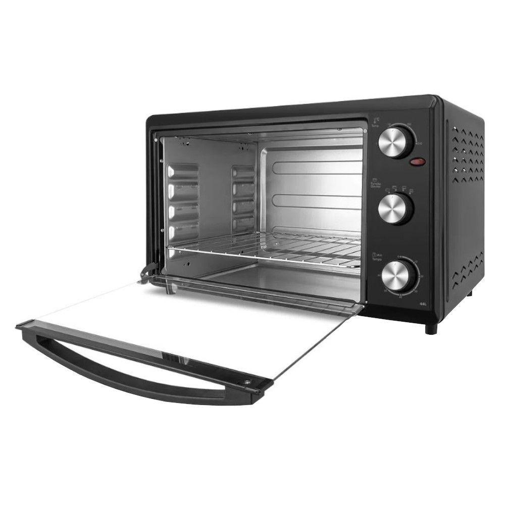 Forno Elétrico Philco Pfe44p Dupla Resistência 44L Com Timer 60 Minutos