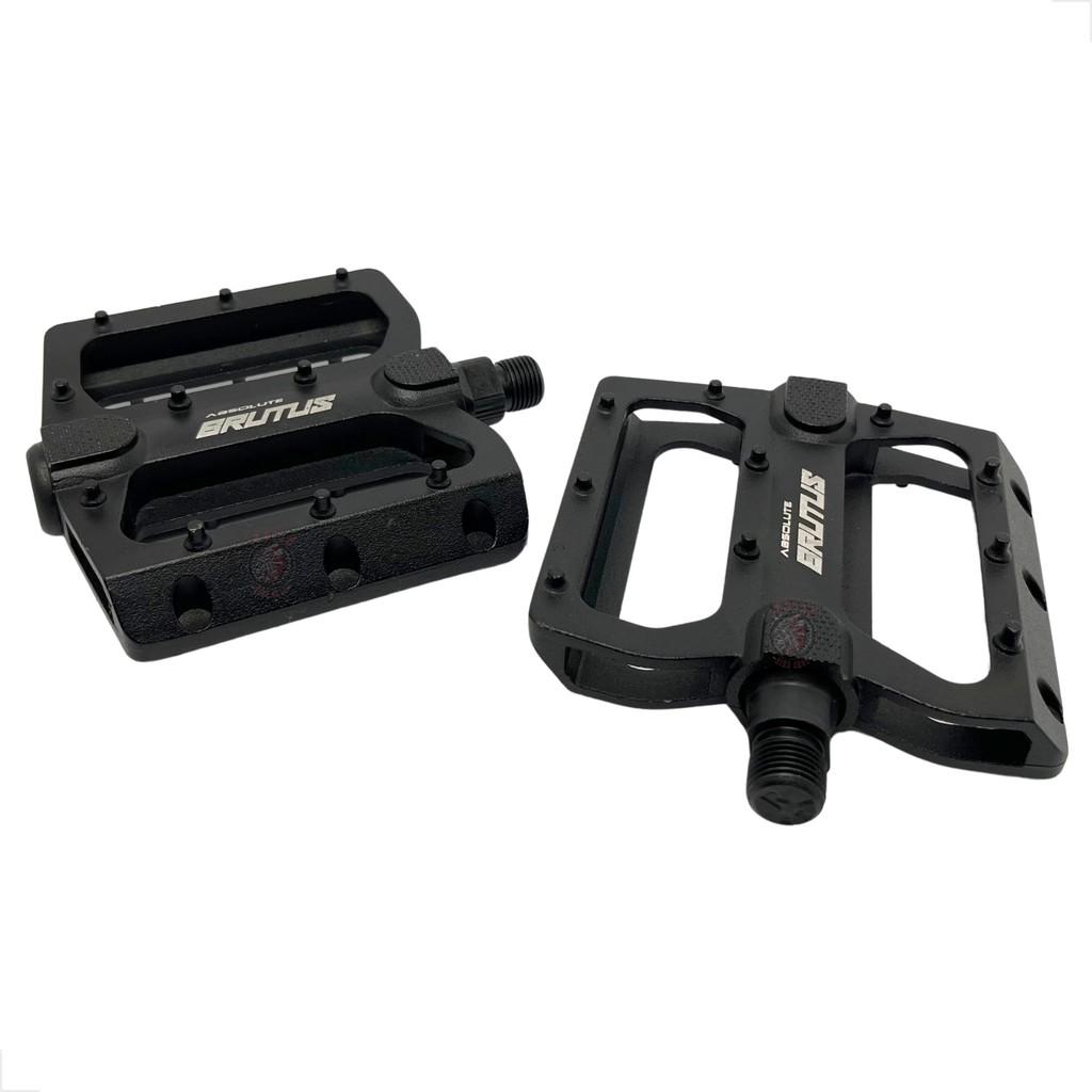 Pedal Plataforma Absolute Brutus Flat Bike Mtb Dh Enduro Bmx Rosca Grossa 9/16 Freerider Bicicleta
