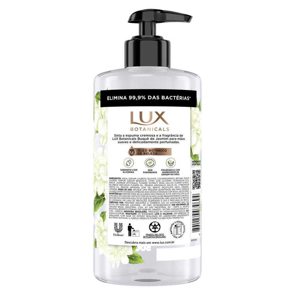 Sabonete Líquido Lux Para As Mãos Buquê De Jasmim 500ml