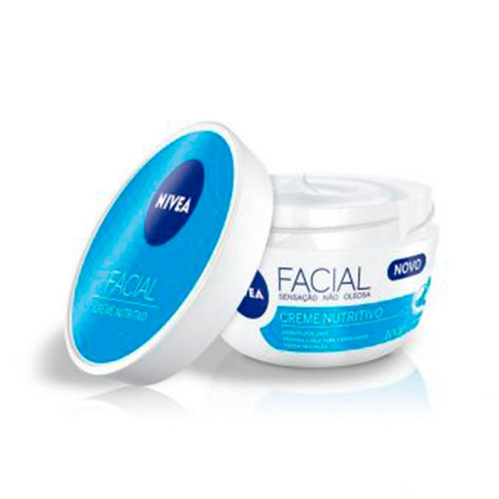 Kit Nivea Hidratante Facial Nutritivo 100g + Hidratante Facial Noturno 100g