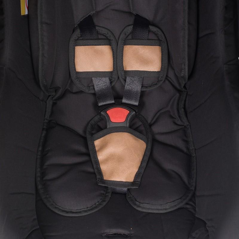 Bebê Conforto Cadeirinha Para Carro Infantil 0 A 13kg Bolt Preto E Dourado Tutti Baby