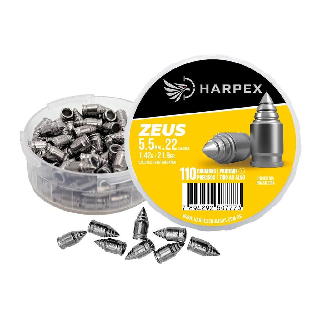 Kit 10 Chumbinhos Zeus 5.5mm 110 Un/cd - Harpex
