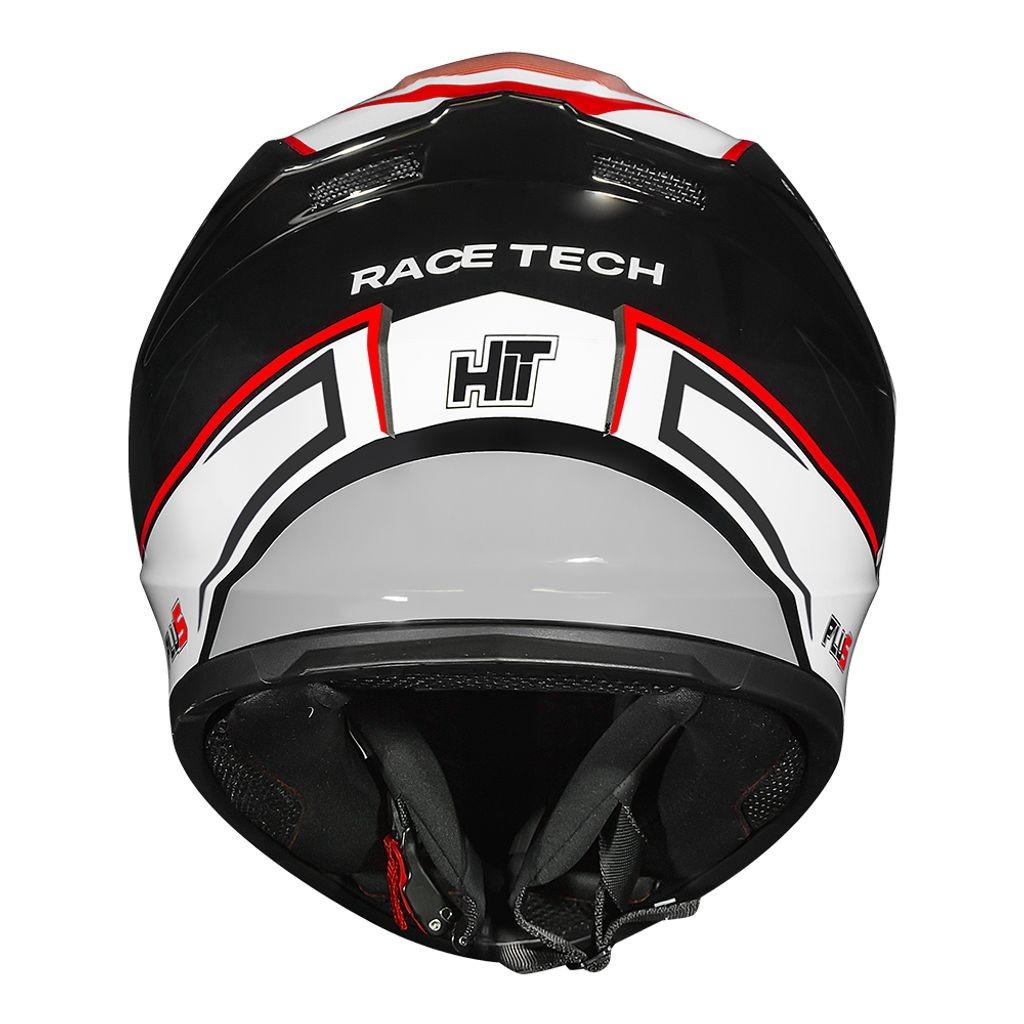 Capacete Race Tech Hit PLUS Branco